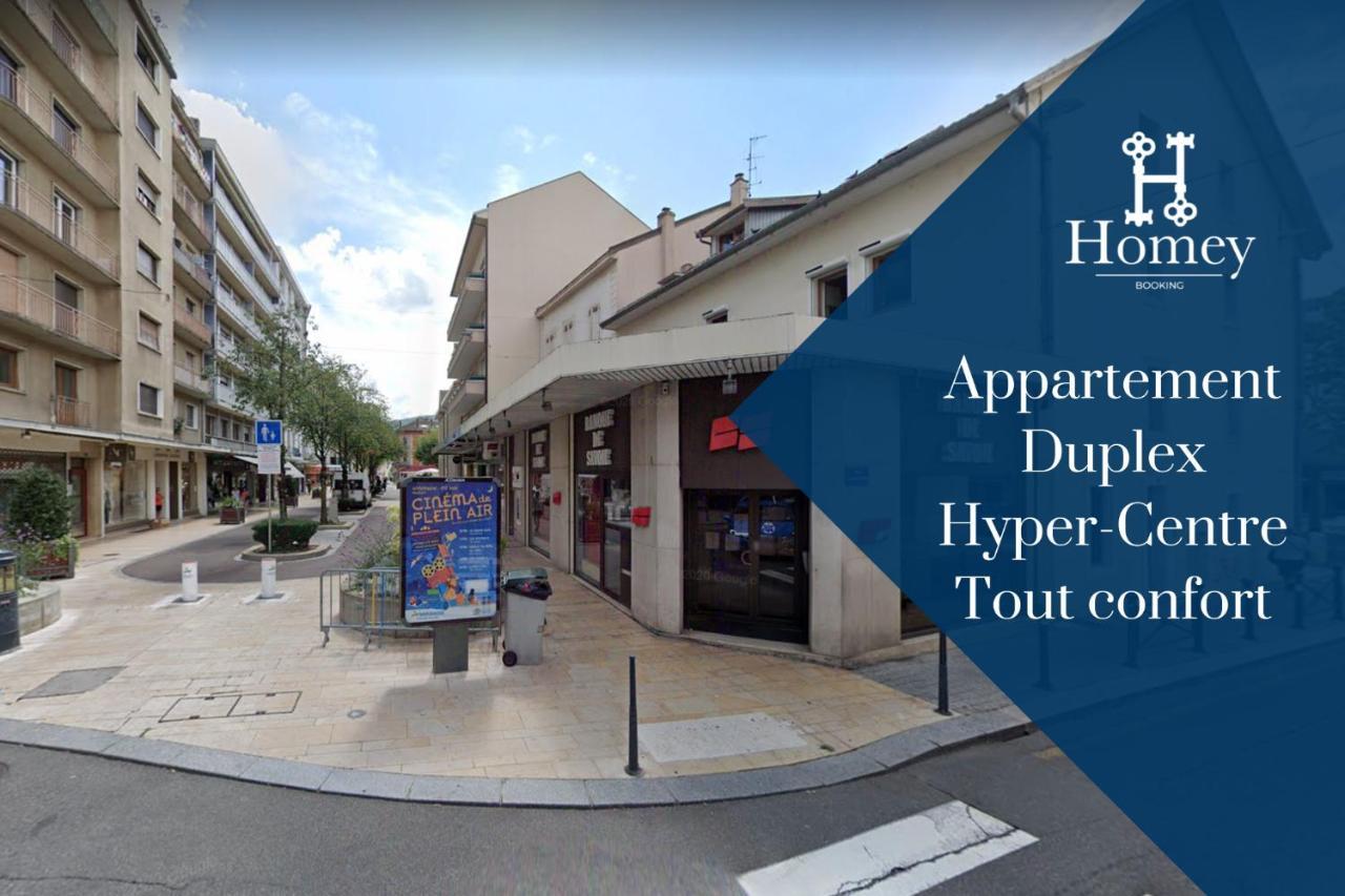 Homey Bella - New / Duplex / Downtown / Close Geneva Annemasse Exterior foto